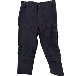 Blaklader Workwear Pants Mens 32x30 Dark Gray Cargo Utility Reinforced 1670